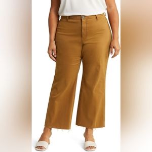 Kut from the Kloth 'Angela' Raw Hem Wide Leg Jeans - Size 12